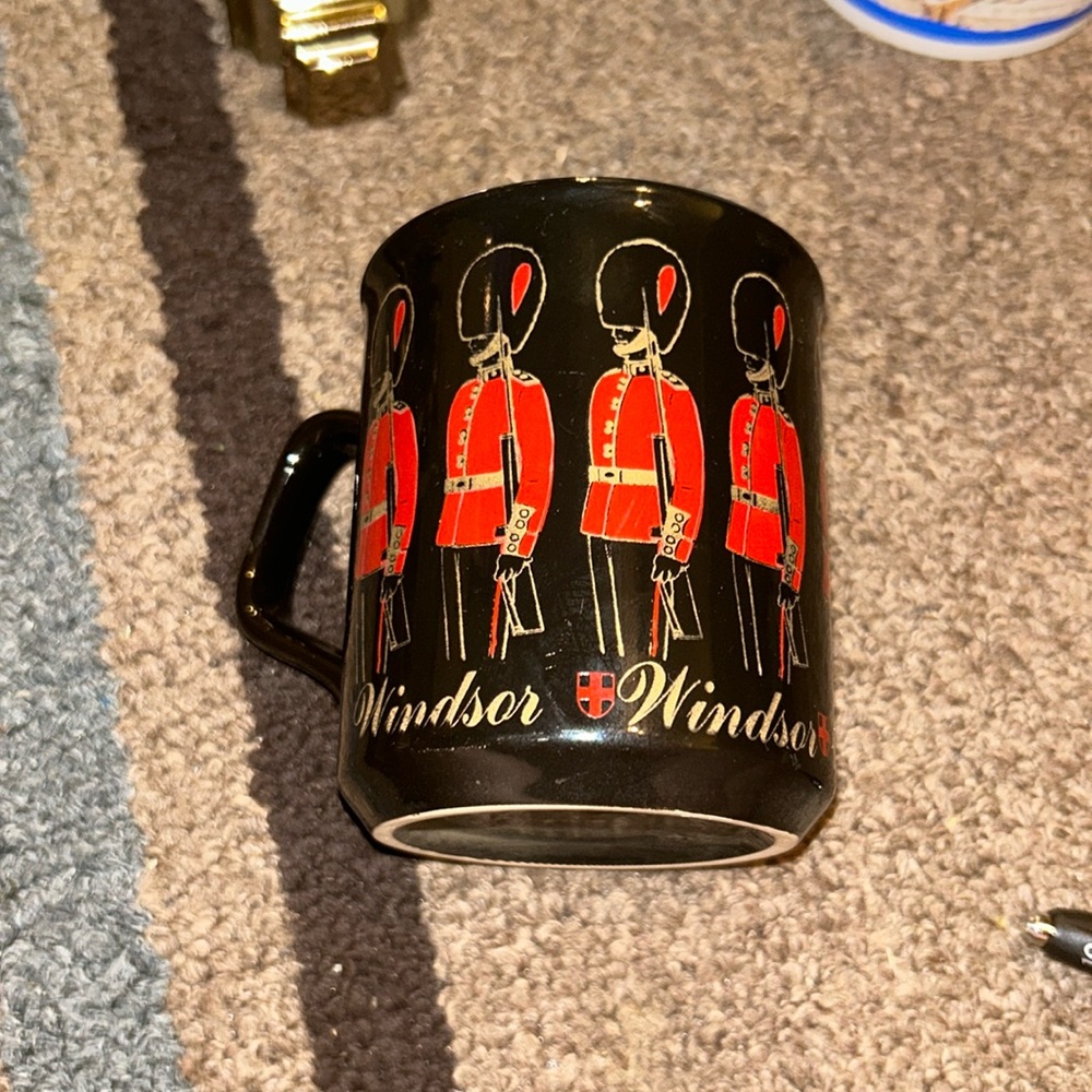 Vintage Made in England Windsor Guards Mug